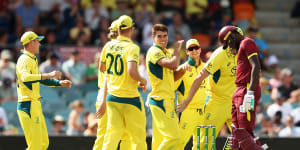 Rampant Australia thrash West Indies in country’s shortest ever ODI
