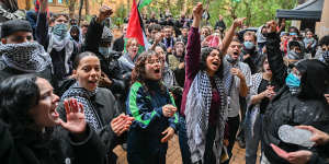 More warnings but no action against Melbourne Uni’s Gaza sit-in