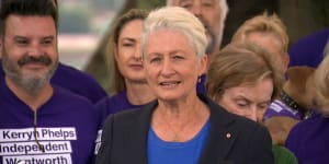 Kerryn Phelps concedes Wentworth but doesn't rule out a future in politics