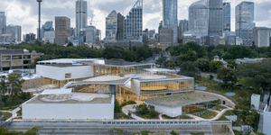 Private donors contributed $150 million towards the Sydney Modern project including the art installations.