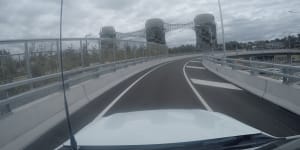 The Crescent overpass at Rozelle interchange