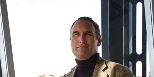A.A. Gill at the Quay restaurant in 2011.