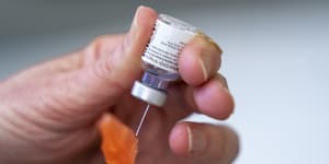Businesses will be able to start vaccinating staff in a few months.