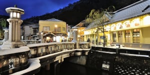 This Japanese town is like one giant onsen