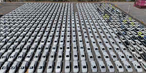 The BYD Zhengzhou car carrier in Argentina earlier this year.