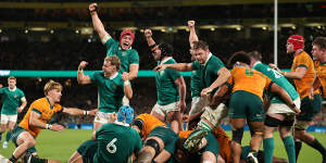 Wallabies lose to Ireland in Dublin in brave performance that promises hope for Lions