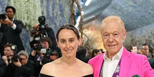 Anthony Pratt and guest at the 2026 Met Gala in New York.