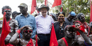 Albanese finds his Voice at Garma,as Yunupingu’s family pledge to carry on his work