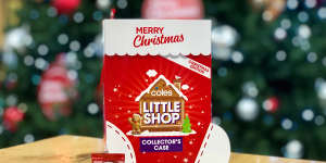 Collectables war rages as Coles brings back Little Shop for Christmas