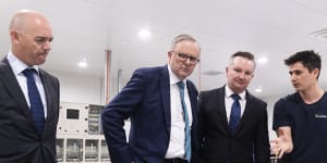 Chris Bowen has launched a major green energy rescue mission. 
