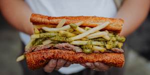 It doesn't get much better than this,the ones from Frank's Deli. 