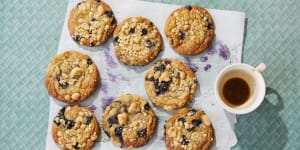 Emelia Jackson’s blueberry crumble cookies.