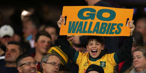 Gallery:Australia Wallabies and England at the Sydney Cricket Ground