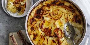 Neil Perry's potato gratin.