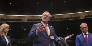 Prime Minister Scott Morrison has rejected criticism of the ABC's funding levels. 