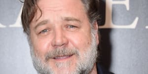 ‘Production immediately paused’:Russell Crowe film shut down by COVID case