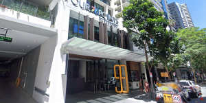 The Four Points by Sheraton hotel on Mary Street in Brisbane CBD. 