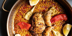 Which traditional rice dish comes from Valencia in Spain?