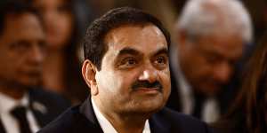 Gautam Adani,billionaire and chairman of Adani Group.