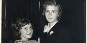 Dancing queen … Clements,aged 10,with her brother Anthony.