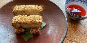 Prawn toast goes fancy as lobster,truffle and foie gras spins hit Sydney menus