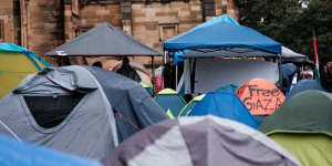 ‘Part of who we are’:Why Sydney Uni vice chancellor allows protest camp to stay