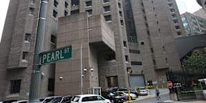 The now-closed Metropolitan Correction Centre in New York where Epstein was found dead.