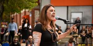 Victorian Greens senator Lidia Thorpe said this week she has many activists ready to campaign against an Indigenous Voice to parliament. 