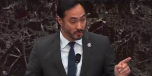 House impeachment manager Joaquin Castro.