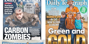 That was the ... and this is now. How News Corp changed its tune on climate change.
