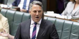 Defence Minister Richard Marles says he does not know the identity of the politician alleged to have spoken to foreign spies.