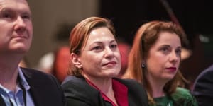 Deputy Premier Jackie Trad has had responsibility for Cross River Rail taken off her in the wake of a corruption investigation