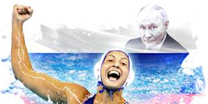 Russian women’s water polo team captain. 