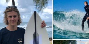 ‘He was only a kid’:Dad’s tribute to bus crash victim,described as ‘Superman’ by his surf club