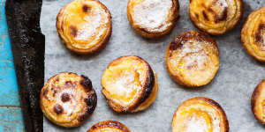 Treat yourself with this cheat's version of dainty and delicious Portuguese tarts.