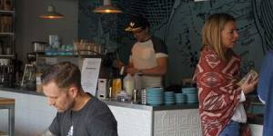 Cute corner:Ruby's has friendly staff,killer food and brilliant coffee.