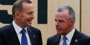 Former prime minister Tony Abbott is among four Liberal Party-aligned members of the Australian War Memorial board,chaired by former party leader Brendan Nelson.