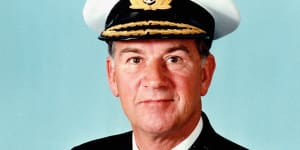 'Dad was like a lighthouse':Vice-Admiral given hero's farewell