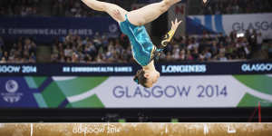 Mary-Anne Monckton at the 2014 Glasgow Commonwealth Games.