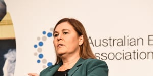 Bendigo and Adelaide Bank chief executive Marnie Baker said the bank was yet to see material signs of borrower distress.