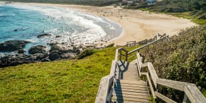 ‘Unsafe’ for transport:Unexploded device detonated on NSW beach