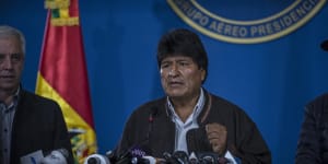 Bolivia's President Morales resigns after backlash to disputed election