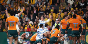 Rugby Championship 2023 as it happened:Heartbreak for ‘gutted’ Wallabies as Cheika’s Pumas pinch last-minute win