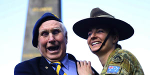 ‘I’m rather proud of that one’:Veteran and RSL stalwart passes baton to granddaughter