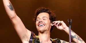 Harry Styles,whose song As It Was was the most-played song on Australian radio in 2022. 