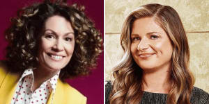 Kitty Flanagan and Julia Zemiro are vying for Most Popular Actress at the Logies.