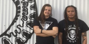 Two of Us:The friends behind the red centre's only heavy metal music festival