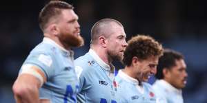 There was nothing to celebrate as the Waratahs fell to their fourth successive defeat against the Rebels on Friday.