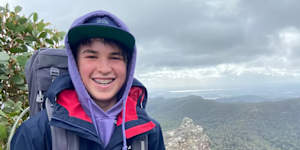 Max McKenzie who died in August 2021 after accidentally consuming walnuts. 