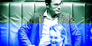 Nationals leader David Littleproud and Liberal Party leader Sussan Ley.